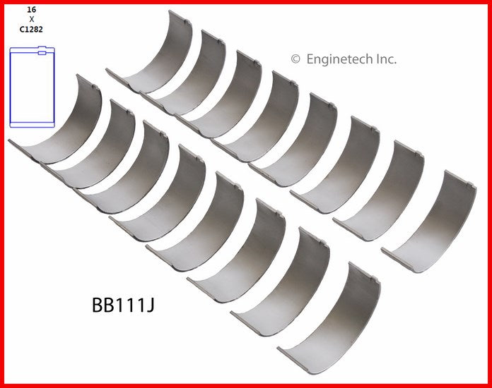 Rod Bearing Set for Chrysler, Dodge, RAM 5.7L HEMI (2003–2021) – 345 OHV V8 16V "2,D,T" | 3.917" Bore