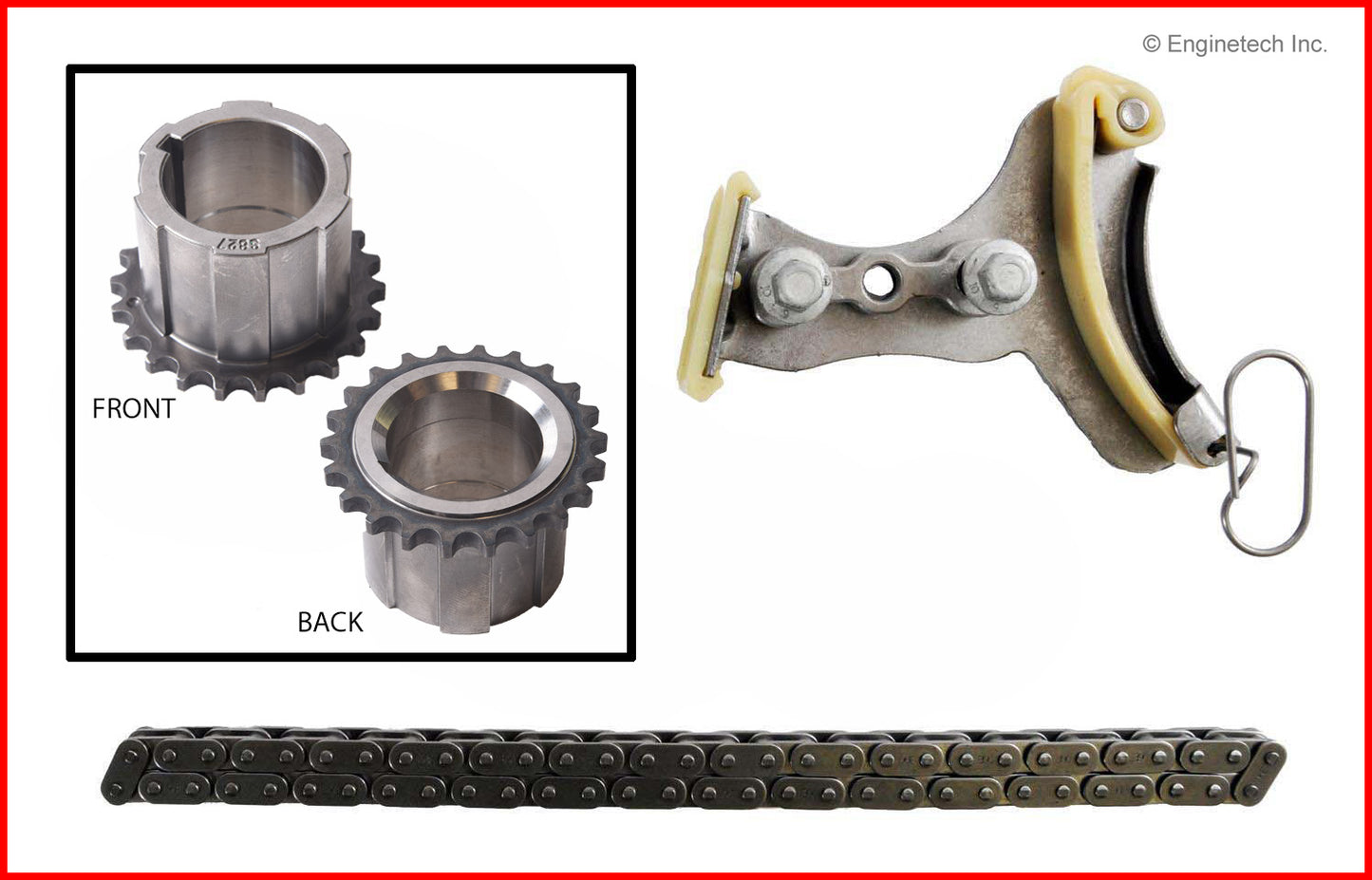 Timing Set for GM, Chevrolet 5.3L LS-Series Vortec (2010–2013) – 325 OHV V8 16V | 3.780" Bore